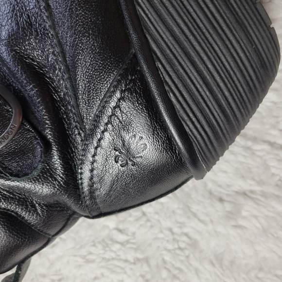 Fly London Yezi Leather Ankle Boots Women's 41 / US 10 Black - Picture 3 of 12